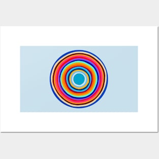 Concentric circles 3 Posters and Art